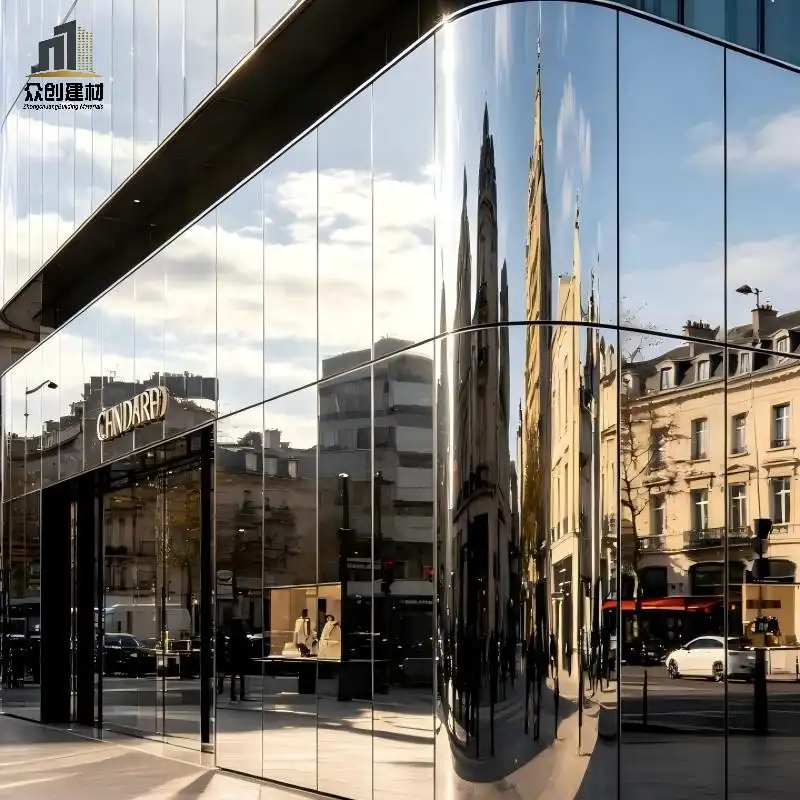 Mirror Stainless Steel Honeycomb Panel 